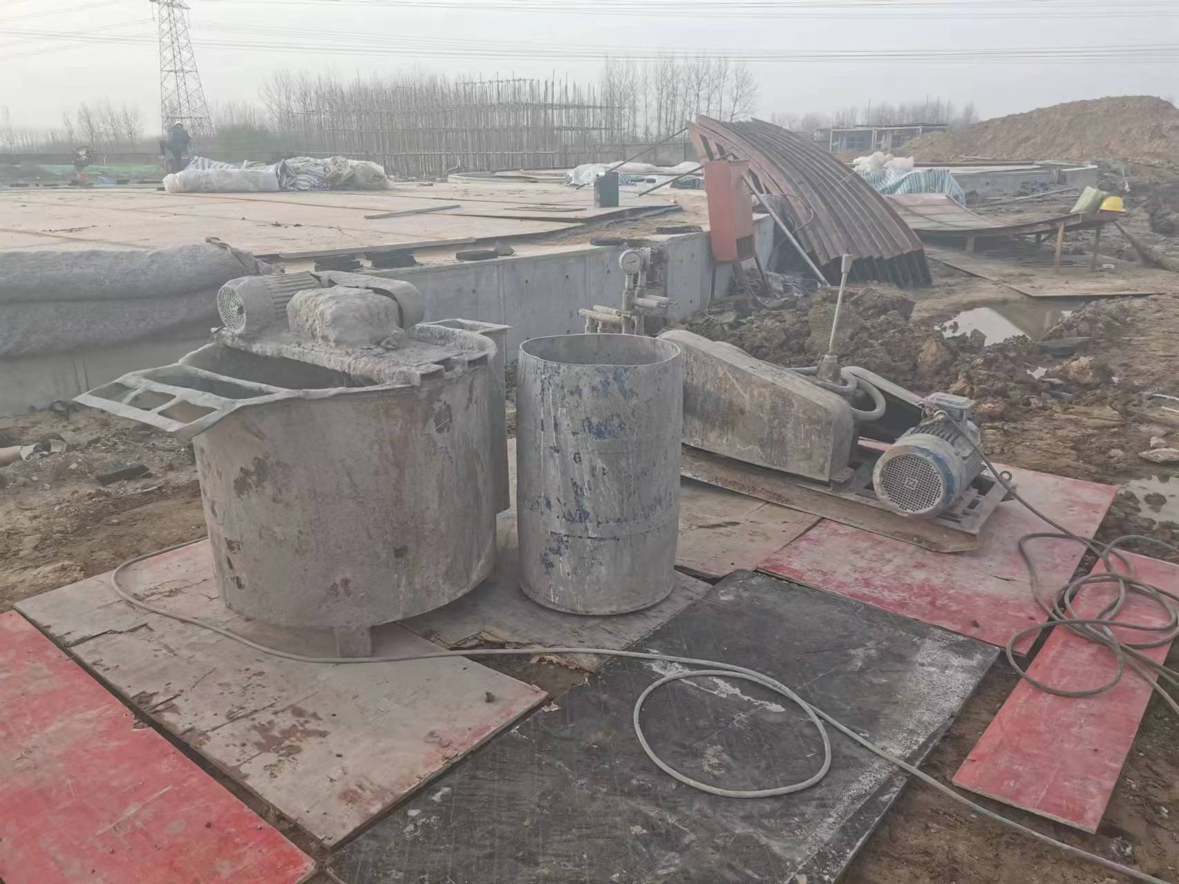 凤城设备基础注浆